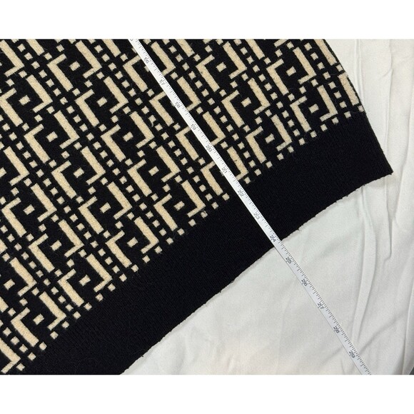 Women’s Beige Knit Sweater Pullover Long Sleeve Zipper Casual Fall Winter Small - Picture 8 of 10